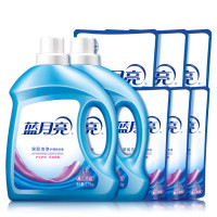 蓝月亮 深层洁净洗衣液 2.75kg*2+1kg*3袋+500g*3袋 薰衣草香强效去污 单位:套