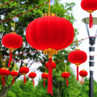 小灯笼 植绒小灯笼