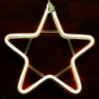 led挂树灯 白色星星[直径30厘米挂件]