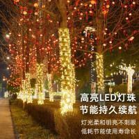 LED满天星灯串 20米200灯暖光