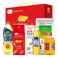 金龙鱼米面油组合E款1700g+1700ml