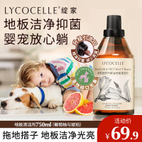 绽家 蓝桉叶精油地板水 地板清洁水 葡萄柚与琥珀750ml 除臭祛味抑菌