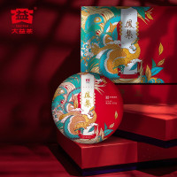 大益 普洱茶凤集礼品礼盒(熟茶)357g/盒 中华老字号