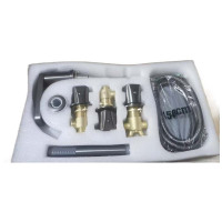 科固 浴缸配件5件套 浴缸冷热水混合阀 开关 水龙头 花洒头 软管