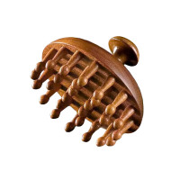 28齿木质按摩梳