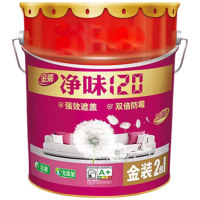乳胶漆 金装净味120二合一防潮防霉强效遮盖内墙面漆18L[白漆]