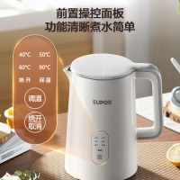 苏泊尔/SUPOR SW-15J71A 1.5L 白色 外塑内钢 电水壶