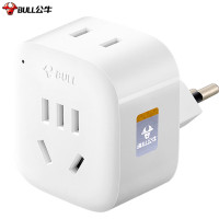公牛(BULL) 瑞士标转国标 电源转换器插座 L01W