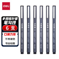 得力/deli S573 1.0mm 黑色 中性笔