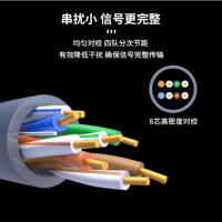海康威视/HIKVISION 网线 DS-1LN5E-S/E 305 灰色 非屏蔽
