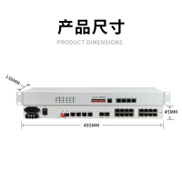 礼嘉/LIJIA LJ-8E1-16P2EV-60KM 电话光端机