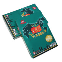 办公用纸 金旗舰/GOLDFLAGSHIP 210*295mm 70g 500张/包 5包 复印纸