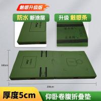 5325 仰卧卷腹训练垫仰卧起坐体操垫带标触感折叠垫 200*100*5cm