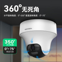 海康威视/HIKVISION监控摄像头室内外监控器360度全景手机远程200万高清红外夜视20米可录音2C20MY-DE