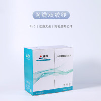 仟炬网线、双绞线QJTL-5EBUXU4PVL-BBU超五类非屏蔽双绞线,U/UTPAWG24,LSZH,蓝色