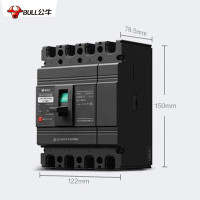 公牛电器LM1L-160C/4300A-160A塑壳漏电断路器100-300-500