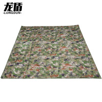 龙盾 迷彩防潮垫 牛津布野餐垫加厚防水垫子户外帐篷地垫 2*2m防潮垫 数码迷彩