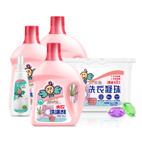 FLYING TOT 洗衣凝珠洗衣液白净丽人洗衣3件套装 XD509
