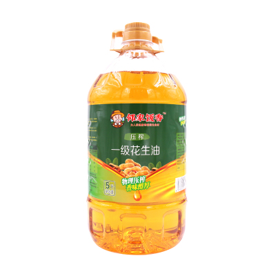 邻家饭香 中秋送礼压榨一级浓香花生油 5L/桶 LJFX176