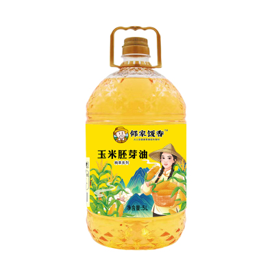 邻家饭香 中秋送礼压榨一级玉米胚芽油 非转基因 精粹系列 5L/桶 YF156