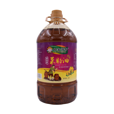 邻家饭香 中秋送礼压榨二级菜籽油 5L/桶 LJFX156