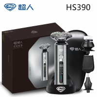 超人(SID)智能数显+快充-HS390 剃须刀电动刮胡刀