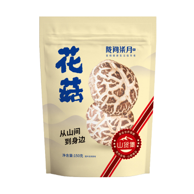 陇间柒月 花菇袋装150g