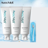AVEC MOI 海洋之风益生菌套装 牙膏100g*3+牙刷*1 FZ-004