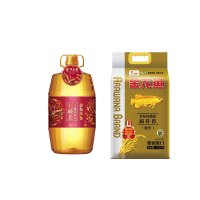 金龙鱼御品稻花香大米5kg+金衣玉食古法花生油4L套餐