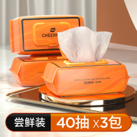 植护 悦色橙湿厕纸40片 3包13052570001*3 3包/箱