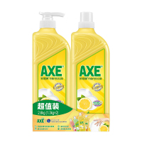 AXE柠檬护肤洗洁精1.3kg*2瓶(泵+补)
