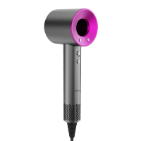 巴赫约翰XF-09新一代电吹风机负离子护发速干大风力便携家用 玫瑰红 XF-09