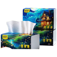 蓝漂星空系列抽纸3包