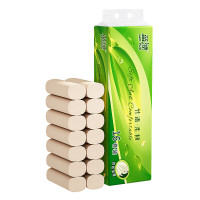 蓝漂本色扁卷纸16卷1提袋装(竹语) LP-38246