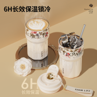 GOOM格沫有钱花系列保温杯(繁花)GM-23AW-B1