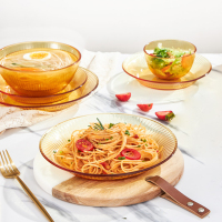 康宁(VISIONS) EKCO 晶致系列餐具8件组(4小碗1大碗2小盘1大盘)EK-CJ08B040H/KZ