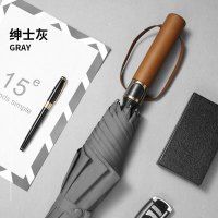 红叶直杆爵士先锋伞颜色随机-W1844