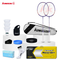 川崎羽毛球拍运动户外套装UNITE Power-001 黄色礼盒装(套装22)