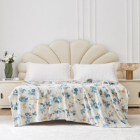 梦洁亲肤牛奶绒毯:杏花春雨-1010589019