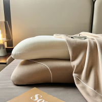 marie claire记忆棉颈椎枕舒适透气防过敏四季通用高弹力人体工学设计