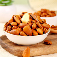 万达开口松子500g 每日坚果干果罐装坚果松子坚果量贩原味礼物送礼 万达开口松子