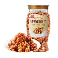 万达 琥珀核桃仁500g/罐装 坚果仁每日坚果炒货孕妇休闲零食