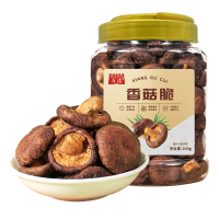 万达蜜饯果干果脯休闲零食办公室小吃家庭量贩装水果干 原味香菇脆200g*1罐