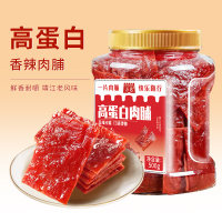 万达香辣味猪肉脯500g*1罐