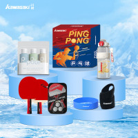 川崎 清爽一夏送清凉套装国球乒乓球拍11件套(套装G15)
