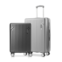 美旅拉杆箱旅行套装(炭黑色/20英寸+银色/24英寸)-ST-LH2112