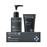 DOCTOR LI李士男士洁面乳套装[150g清爽保湿洁面乳+送50g 火山泥焕能保湿洁面乳]LYS-018