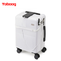 途帮(TOBOOG)前开口商务登机箱2106 20寸(颜色随机发货)