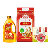 廣州酒家/ 福临门/探禾粮油腊味组合 5.3KG+1.8L