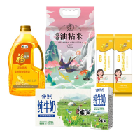 金龙鱼福临门/伊利/探禾 粮油组合3.5KG+3.8L